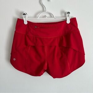 Lululemon Speed Up HR 4" Shorts